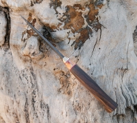 Нож Норвег из мозаичной дамасской стали